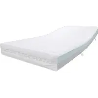 Dibapur Duo Kern Orthopädische (200x190 cm) (RG37) Materasso in schiuma a freddo x circa H3/8 cm + H2/8 cm di anima con rivestimento trapuntato a doppio strato di circa 16,5 cm