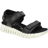 Ecco Women's Gruuv Sol Sandali Donna (41, nero)