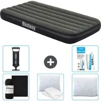 Bestway Materasso gonfiabile - 1 persona - 99 x 188 x 28 cm - Blu - Accessori inclusi