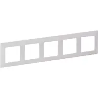 Legrand Valena Life Cornice quintupla Colore: bianco ultra, 1 pz.