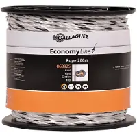 Gallagher Cavo EconomyLine (5 MM / Bianco) - 200 metri
