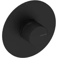 Sanycces LOOP K Miscelatore doccia da incasso con corpo da incasso, nero opaco