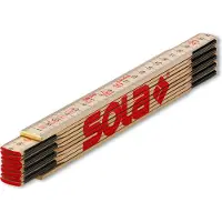 Sola Vouwduimstok legno 10-si 2 m