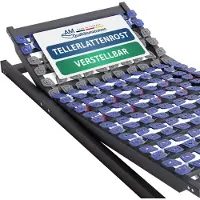 AM Qualitätsmatratzen Materassi di qualità AM | Rete a doghe a 7 zone Premium | 100x200 cm | Germany | Testata e pediera regolabili | Rete a doghe già montata 100x200 cm