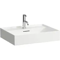 Laufen Kartell lavabo à encastrer, 1 trou pour robinet, avec trop-plein, 600x460mm, H8103334001041, H8103334001041