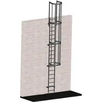Zarges Scala a pioli LM, anodizzata 5,60 m 58157