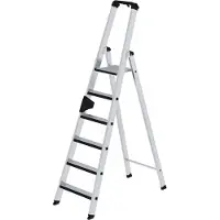 MUNK Günzburger Steigtechnik Scaletta per accesso da un solo lato con clip-step relax 6 gradini