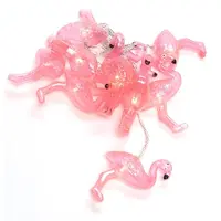Konstsmide Season Catena luminosa LED Flamingo, a batteria