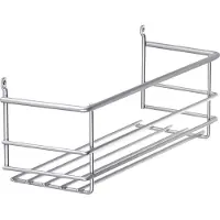 Kesseböhmer Cestino per detergenti I 312 x 101 x 113 mm A 1 livello per il montaggio a parete o negli armadi del sistema di organizzazione Cestino per barattoli di stoccaggio
