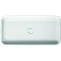 Bette BetteArt lavabo à poser, sans trou pour robinet, sans trop-plein, 800x400x90mm, A182-000PW, A182-000PW