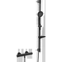Hansa HANSAPRISMA Mitigeur de douche avec ensemble de douche, 970mm, 3 jets, 4813043133, 4813043133