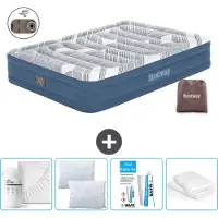 Bestway Materasso gonfiabile - 2 persone - 152 x 203 x 36 cm - Blu - Accessori inclusi