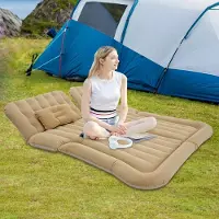 StarTech.com Materasso gonfiabile per auto - Materasso gonfiabile SUV - Pompa elettrica - Portata 300 kg - Ampia superficie di appoggio - Altezza inferiore a 20 cm - Per campeggio e viaggi in auto