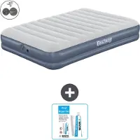 Bestway Materasso gonfiabile - 2 persone - 152 x 203 x 36 cm - Blu - Accessori inclusi