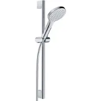 Kludi Ensemble de douche DIVE X, longueur 600 mm, douchette à 1 type de jet, Eco, 6961005-00, 6961005-00