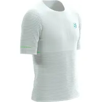 Compressport - T-shirt da trail leggero e traspirante - Pro Racing SS Tshirt M Star White - Taglia S - Bianco