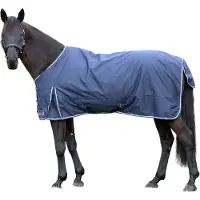 Equest tappeto da esterno Kingston per cavalli, navy - 200g/m² - 135 cm