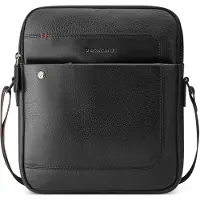 Roncato Alaska Borsello Uomo 23x27x6 Cm - Nero