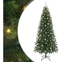 Syfax Albero di Natale artificiale Verde 240 cm PE e PVC