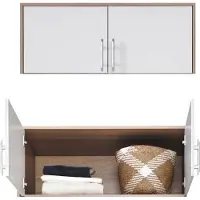 Dakar Mobile top per armadio Smart 100x56x40cm rovere Sonoma bianco 2 ante