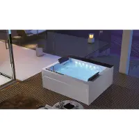 AEA Vasca idromassaggio Vasca per 2 persone Illuminazione a led Idroterapia