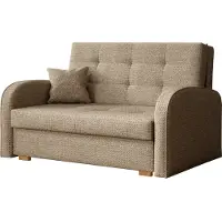 Mirjan 24 Divano letto modello Viva Gold II, con contenitore per biancheria, divano imbottito con funzione letto, prodotto dal marchio (Aragon 14)