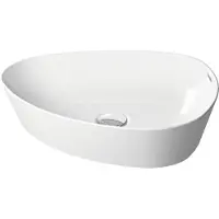 Duravit Cape Cod évier 500 mm, sans trou de coulée, sans trop-plein, 2339503200, 2339503200