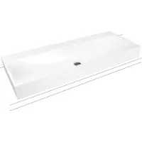 Kaldewei SILENIO Lavabo à poser SILENIO 3049 1200x460x120 mm, 906406273001, 906406273001