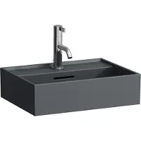 Laufen Kartell lavabo à poser, 3 trous pour robinet, avec trop-plein, 450x340mm, H8183307581081, H8183307581081