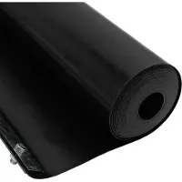 Syfax Barriera antiradice Nero 0,7 x 3 m Polietilene