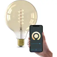 Calex Smart LED E27 7W G125 1800 - 3000 K Filamento