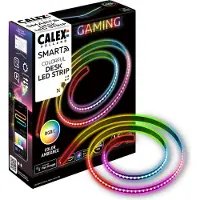 Calex Striscia LED RGBIC per giochi intelligenti Smart Colorful, Wi-Fi