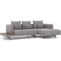 Xl Moebel Gmbh Suite da salotto divano angolare a L divano grigio divano imbottito di design
