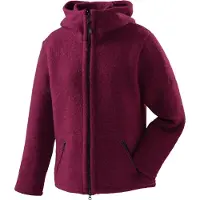 Mufflon Women's Jula Giacca di lana Donna (S, rosso)