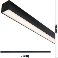 Paulmann Barra luminosa a LED Linion, nera, 150 cm, 3.000 K