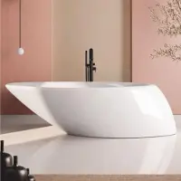 Casa Padrino Vasca da bagno indipendente bianco lucido 205 cm - Italy