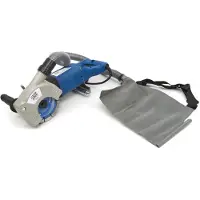 HBM Cacciatore elettrico / fresa per scanalature 2400 Watt con 5 dischi diamantati