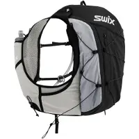 Swix Pace 4L Hydration Vest Zaino per trail running (L/XL, grigio/nero)