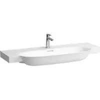 Laufen The New Classic lavabo, encastré, avec trop-plein, 3 trous pour robinet, 1200x480mm, H8138580001081, H8138580001081