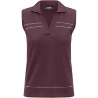 K-way Women's Jaligne Stripes Maglia polo Donna (S, lilla)