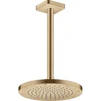 Axor hansgrohe ShowerSolutions raccordement au plafond, 300mm, 26966140, 26966140