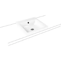 Kaldewei Lavabo à poser Puro 3153, 460 x 460 x 40 mm, 900306033001, 900306033001