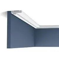 ORAC Decor Cx160 Axxent Modanatura decorativa universale Modanatura per profili Modanatura per stucchi decorativi Profilo per pareti Modanatura per soffitto-pavimento | 2 metri