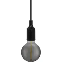 Osram Lampada a sospensione VINTAGE 1906 BELL in plastica nera Ø 9 cm