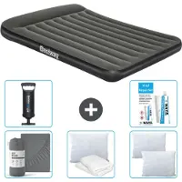 Bestway Materasso gonfiabile - 2 persone - 152 x 203 x 30 cm - Verde - accessori inclusi