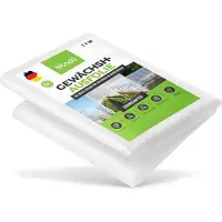 OEM Telo trasparente per serra 2 x 3 m - Tenda in plastica trasparente calibro 800, ideale per agricoltura, orti e giardini
