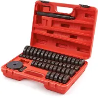 HBM Set di smontaggio per cuscinetti ruota e guarnizioni da 51 pezzi 18 - 65 mm