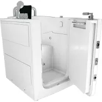 AcquaVapore Vasca da bagno per anziani Vasca da bagno per seduti Idromassaggio con porta Piscina S10-TH-WP