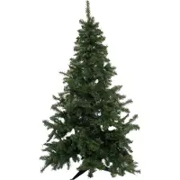 Dmora Albero di Natale Tinsel 250h cm Verde, 91 Rami Apertura Rami Singoli Italy
