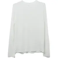 Houdini Women's Tree L/S Tee Maglia funzionale Donna (S, bianco/grigio)